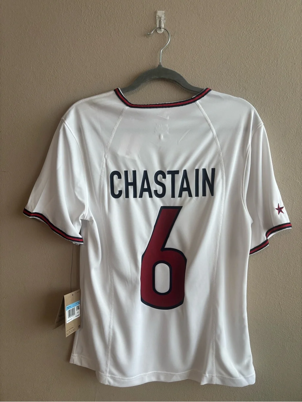 Nike USWNT 1999 Reissue Jersey Brandi Chastain 6 Women's Medium White NWT HF2884